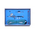 AIR BRUSH KIT 0.2 0.3 0.5MM NOZZLES WITH 1.8M AIR HOSE